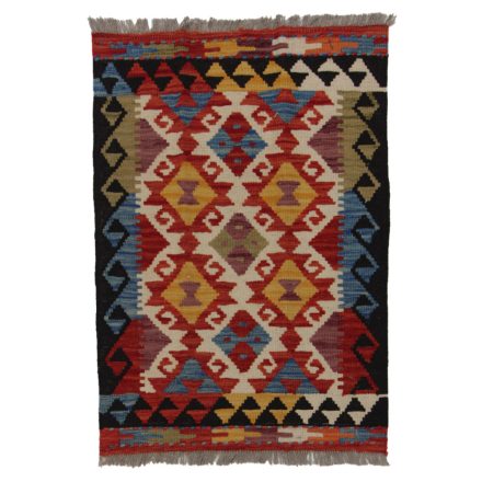 Covor kilim Chobi 84x60 afgane kilim din lână țesut manual 