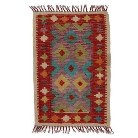 Covor kilim Chobi 89x61 afgane kilim din lână țesut manual 