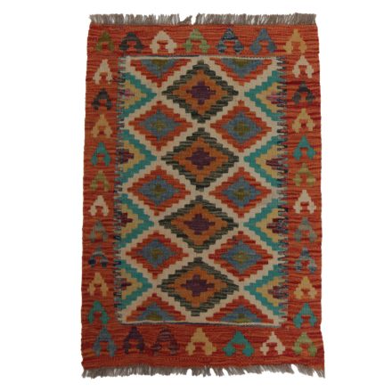 Covor kilim Chobi 85x60 afgane kilim din lână țesut manual 