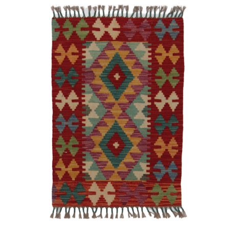 Covor kilim Chobi 85x59 afgane kilim din lână țesut manual 