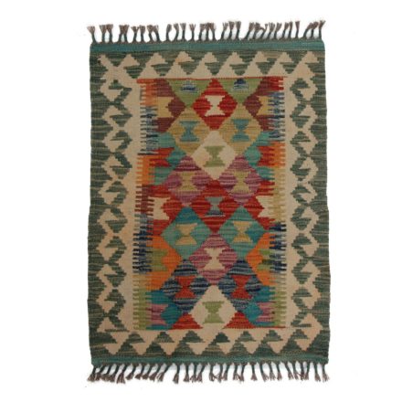 Covor kilim Chobi 85x60 afgane kilim din lână țesut manual 