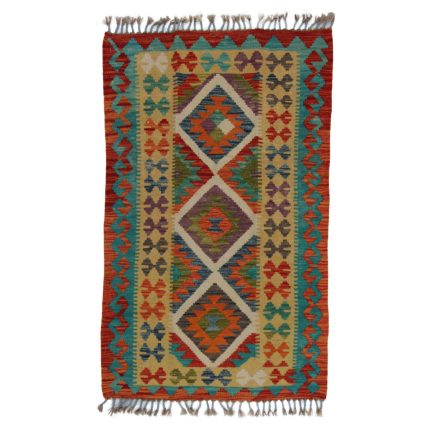 Covor kilim Chobi 77x124 afgane kilim din lână țesut manual 