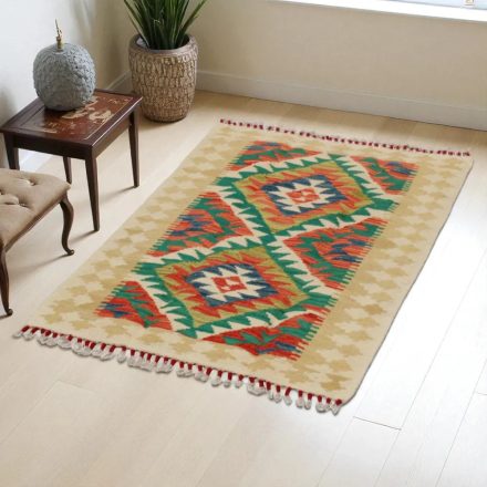 Covor kilim Chobi 115x80 afgane kilim din lână țesut manual 