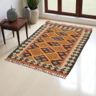 Covor kilim Chobi 88x120 afgane kilim din lână țesut manual 