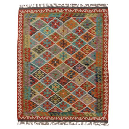 Covor kilim Chobi 196x156 afgane kilim din lână țesut manual 