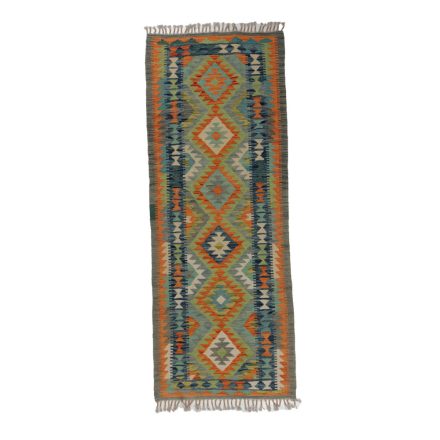 Covor kilim Chobi 75x194 afgane kilim din lână țesut manual 