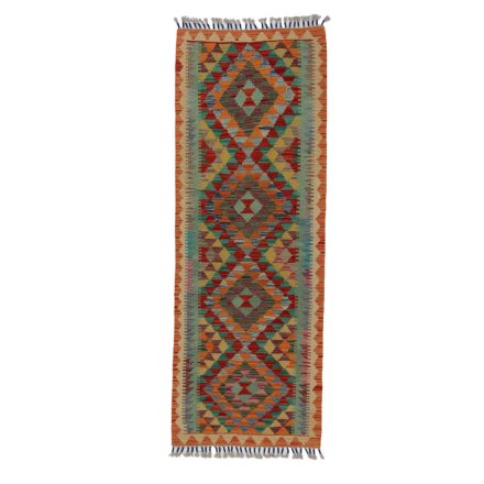 Covor kilim Chobi 64x189 kilim din lână țesut manual