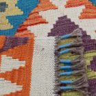 Covor kilim Chobi 76x202 afgane kilim din lână țesut manual 