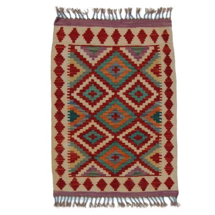 Covor kilim Chobi 65x91 afgane kilim din lână țesut manual 
