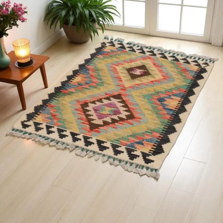 Covor kilim Chobi 62x85 afgane kilim din lână țesut manual 