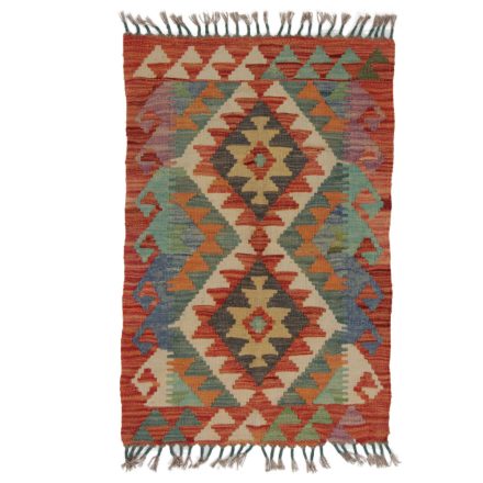 Covor kilim Chobi 91x60 afgane kilim din lână țesut manual 