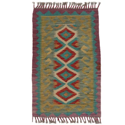 Covor kilim Chobi 94x58 afgane kilim din lână țesut manual 