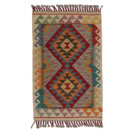 Covor kilim Chobi 92x59 afgane kilim din lână țesut manual 