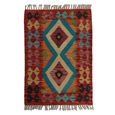 Covor kilim Chobi 88x64 afgane kilim din lână țesut manual 