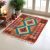 Covor kilim Chobi 88x64 afgane kilim din lână țesut manual 