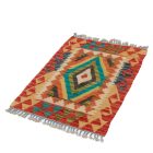 Covor kilim Chobi 85x59 afgane kilim din lână țesut manual 