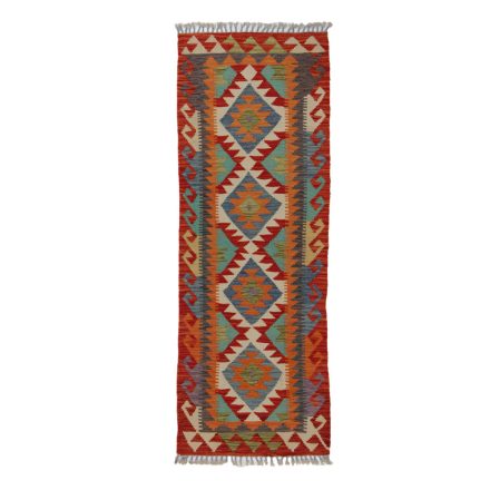 Covor kilim Chobi 69x195 afgane kilim din lână țesut manual 