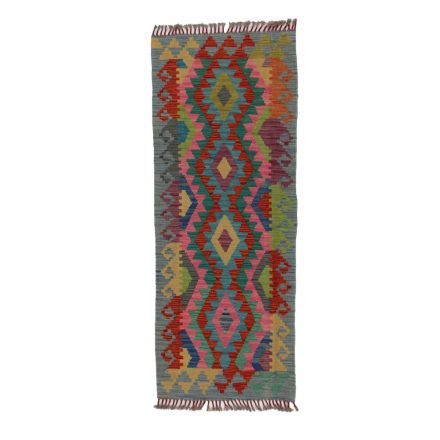 Covor kilim Chobi 65x164 kilim din lână țesut manual