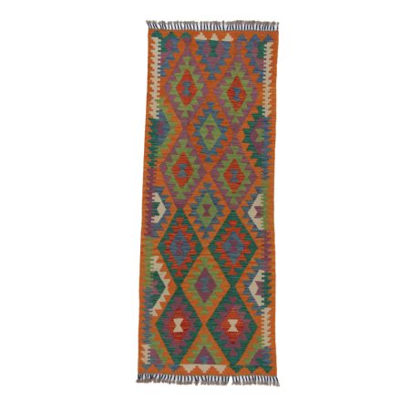 Covor kilim Chobi 77x198 kilim din lână țesut manual