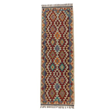 Covor kilim Chobi 66x194 afgane kilim din lână țesut manual 