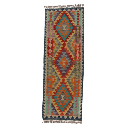 Covor kilim Chobi 74x205 kilim din lână țesut manual