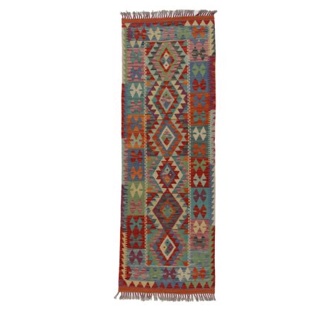 Covor kilim Chobi 76x220 afgane kilim din lână țesut manual 