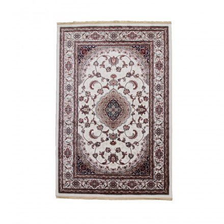 Covor clasic bej Isfahan 200x300 covor de living cu model oriental