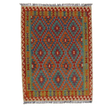 Covor kilim Chobi 135x177 afgane kilim din lână țesut manual 