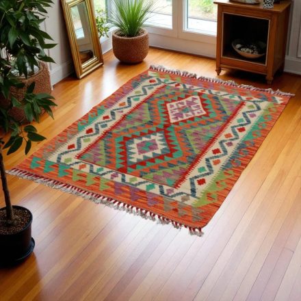 Covor kilim Chobi 103x146 afgane kilim din lână țesut manual 