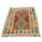 Covor kilim Chobi 127x82 afgane kilim din lână țesut manual 
