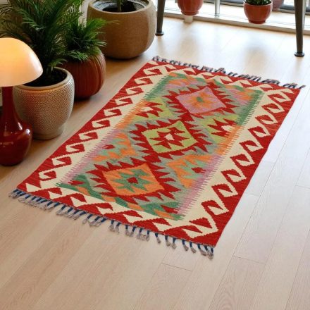 Covor kilim Chobi 123x78 afgane kilim din lână țesut manual 