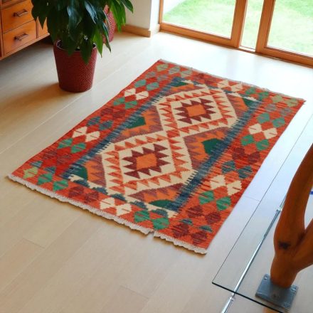 Covor Kilim Chobi 114x77 kilim din lână țesut manual