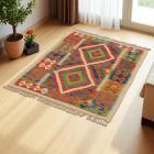 Covor Kilim țesut manual Chobi 117x83 kilim tradițional din lână