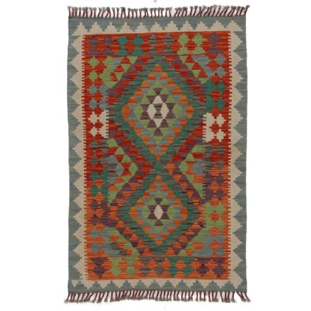 Covor kilim Chobi 136x88 afgane kilim din lână țesut manual 