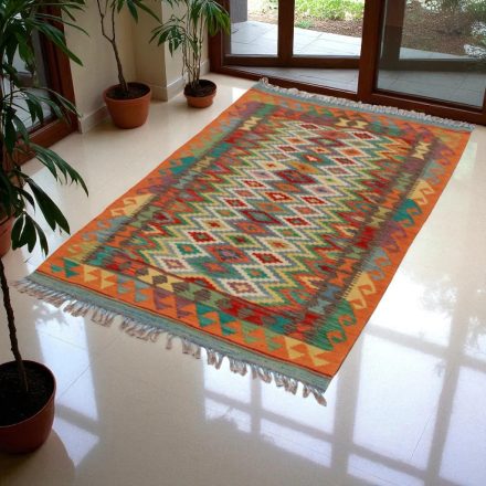 Covor Kilim afgan 99x159 kilim tradițional din lână
