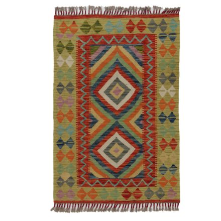 Covor kilim Chobi 128x87 afgane kilim din lână țesut manual 