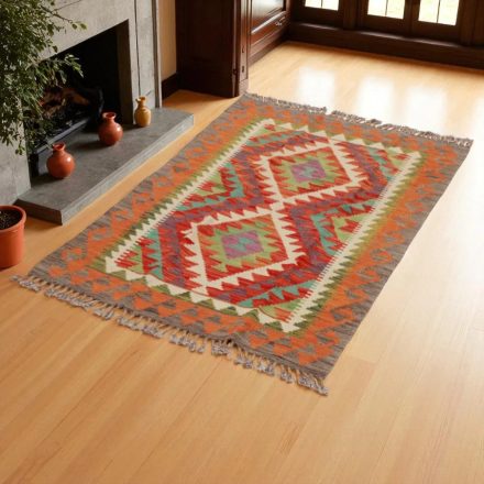 Covor kilim Chobi 83x126 afgane kilim din lână țesut manual 