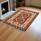 Covor kilim Chobi 84x124 afgane kilim din lână țesut manual 