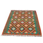 Covor Kilim Chobi 149x103, Kilim afgan din lână țesut manual