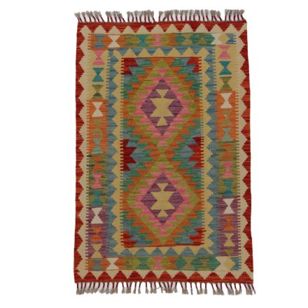 Covor kilim Chobi 122x83 afgane kilim din lână țesut manual 