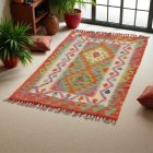 Covor kilim Chobi 131x81 afgane kilim din lână țesut manual 