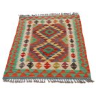 Covor kilim Chobi 125x84 afgane kilim din lână țesut manual 