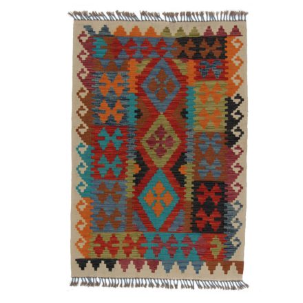 Covor kilim Chobi 100x146 afgane kilim din lână țesut manual 