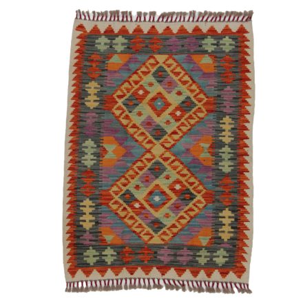 Covor kilim Chobi 117x87 afgane kilim din lână țesut manual 