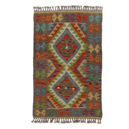 Covor kilim Chobi 125x79 afgane kilim din lână țesut manual 