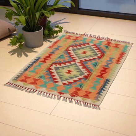 Covor kilim Chobi 117x86 afgane kilim din lână țesut manual 