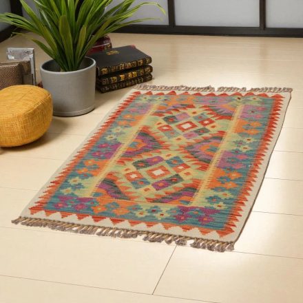 Covor kilim Chobi 120x87 afgane kilim din lână țesut manual 