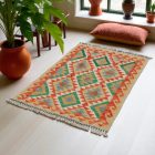 Covor kilim Chobi 120x80 afgane kilim din lână țesut manual 