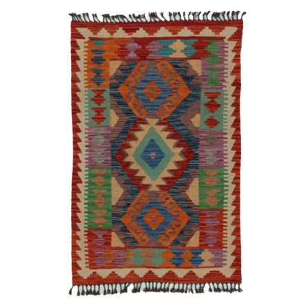 Covor kilim Chobi 126x80 afgane kilim din lână țesut manual 