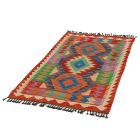 Covor kilim Chobi 126x80 afgane kilim din lână țesut manual 